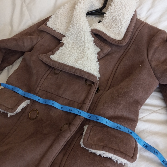 Bebe faux suede long coat XS - Picture 4 of 10